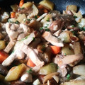 El cooksnap de Carmeta cuando hizo Revuelto de verduras (Receta de mi hija Nerea).