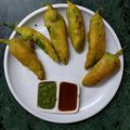 Payal Bhatt's cooksnap of when they made ભરેલા મરચા ના ભજીયા (Bharela Marcha Bhajiya Recipe In Gujarati).