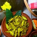 SOMASREE BAIDYA's cooksnap of when they made মৌরলা মাছের পাতুরি(mourla macher paturi recipe in Bengali).
