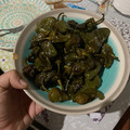 El cooksnap de Aradia Oak cuando hizo Pimientos verdes “fritos” en la airfryer.