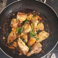 El cooksnap de Gloria Castillo cuando hizo Pechuga de Pollo con Jengibre al Limón.