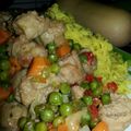 Bintaefi's cooksnap of when they made Green peas with rice.