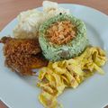 Cooksnap dari JK untuk resep Nasi Lemak Magic Com Hijau Pandan
