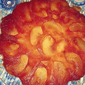 El cooksnap de Andrea Ibañez cuando hizo Torta invertida de manzana❣.