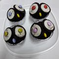 El cooksnap de Paz Avila cuando hizo Búhos🦉de cupcakes para Halloween 🎃.