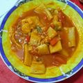 El cooksnap de Carolina Rodriguez cuando hizo Guisito de fideos y verduras "Con lo que había".
