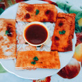 Ramaben Joshi's cooksnap of when they made Curry Puff❤️.