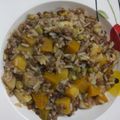 El cooksnap de Marlenenacher cuando hizo Guiso de lentejas con carne picada.
