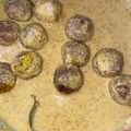 El cooksnap de Ommaili Chamizo Romero cuando hizo Albóndigas en salsa de almendras.