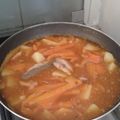 El cooksnap de Sol Cholo cuando hizo Sopa de sardinas de lata.