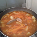 El cooksnap de Sol Cholo cuando hizo Sopa de sardinas de lata.