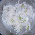 Roshni panday का कुकस्नैप जब उन्होंने मूली लच्छा सलाद (muli lachha salad recipe in hindi) बनाया था।