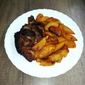Linzi Cooksnap-ja, amikor elkészítette a(z) Lerben sült malac oldalas,és csülök hagymás pityókával...Jó ember módjára receptet.