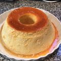El cooksnap de Tita Ayerza cuando hizo Flan casero con 1 litro de leche.