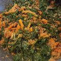 Cooksnap dari Alla Tiara Deasiana untuk resep Urab Daun Pepaya