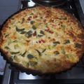 El cooksnap de Isabel Parente cuando hizo Soufflé de zapallitos.