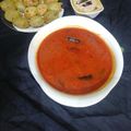 ANJANA GUPTA का कुकस्नैप जब उन्होंने टोमेटो रसम वड़ा (tomato rasam vada recipe in Hindi) बनाया था।