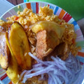 El cooksnap de Mariyelis Diaz cuando hizo Arroz con Chancho.