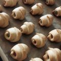 Cooksnap-ul lui Viorica Szabo atunci când a preparat Cornulețe de post cu nucă și gem.