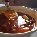 Szilvia Szabó Cooksnap-ja, amikor elkészítette a(z) Marhagulyás leves receptet.