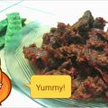 Cooksnap dari hamzah el-fadani untuk resep Dendeng Balado