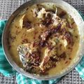 Runu Chowdhury's cooksnap of when they made কাতলা মাছের মাথা দিয়ে মুগ ডাল(katla macher matha diye moong dal recipe in bengali).