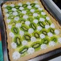 El cooksnap de Pablo Juan cuando hizo Kuchen de kiwi 🥝.