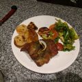 El cooksnap de Ignacio Arévalo cuando hizo Carne al horno con papas.