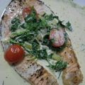Cooksnap Maizatul Akma semasa beliau membuat Smoked Salmon with Cream Sauce.