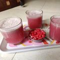Đeval Maulik Trivedi's cooksnap of when they made દાડમનુ જ્યુસ (Dadam Nu Juice Recipe In Gujarati).