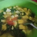 Cooksnap dari linda untuk resep Sayur Bening Sawi Hijau + Tahu