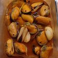 El cooksnap de Nenoska Decoupage cuando hizo Mejillones en escabeche.