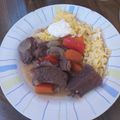El cooksnap de Daniel Bravo Torres cuando hizo Carne a la olla.