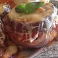El cooksnap de ana pelegrina cuando hizo Berenjenas a la parmesana light/melanzane alla parmigiana light (non fritte).