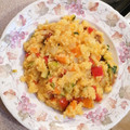 El cooksnap de Alicia Carrillo cuando hizo Cuscús con verduras y garbanzos.