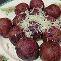 Cooksnap dari evarista untuk resep Bola ubi ungu