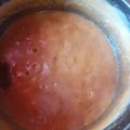 El cooksnap de Veronica Balvidares cuando hizo Dulce de leche casero.