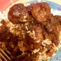 Teri-lynn's cooksnap of when they made Sweet and Sour Meatballs.
