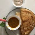 Preety's cooksnap of when they made Plain Dosa.