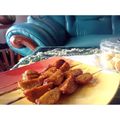 Cooksnap dari Fikrina Aliya Budianna untuk resep Bakso bakar super pedes level dewa 😂👼