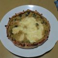 El cooksnap de Verónica cuando hizo Tarta de zapallitos y pollo.