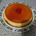 El cooksnap de Mayda Viuda de Mártir cuando hizo Flan a baño María.