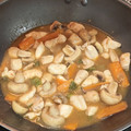 El cooksnap de Emma Fernandez Roda cuando hizo Pollo con salsa de ostras.