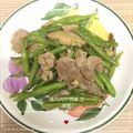 棠棠 的 四季豆炒松阪豬 cooksnap
