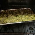 Darrell's cooksnap of when they made Pesto baked chicken thighs.