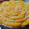 El cooksnap de Andrea Cardinali cuando hizo Tarta de crema pastelera y duraznos🍑.
