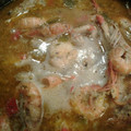 El cooksnap de Glòria Garcia cuando hizo Olla de rape y marisco a la marinera.