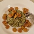 Cooksnap dari Ratu Mahardhika untuk resep Nasi Goreng Hijau Bayam