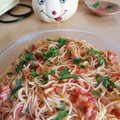 El cooksnap de José Antonio Ramírez Harana cuando hizo Espaguetis all' arrabbiata.
