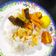 Cooksnap bunga_ semasa beliau membuat Telur Masak Lemak Cili Api.